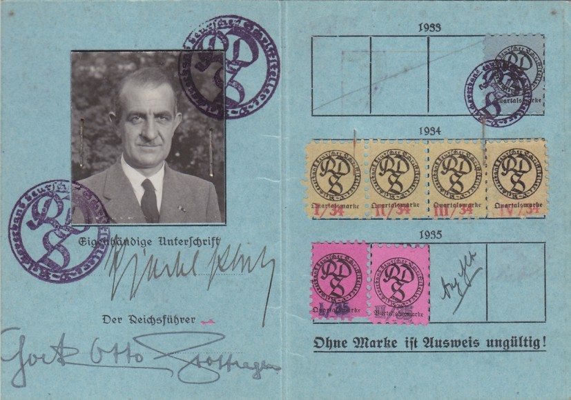 V-Mag - Flaschenpost - Messsage in a bottle - Richard Platz Schriftsteller e.V Mitgliedsausweis