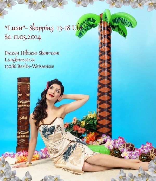 V-Mag Frozen Hibiscus Shopping Vintage Fashion