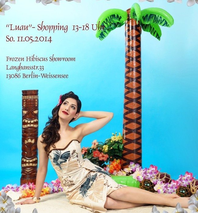 V-Mag Frozen Hibiscus Shopping Vintage Fashion