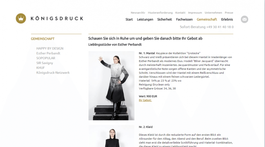 V-Mag - Happy by Design - Esther Perbandt und Koenigsdruck