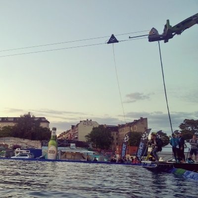 V-Mag - Wake the City - Wakeboarding im RAW Tempel Friedrichshain - Start